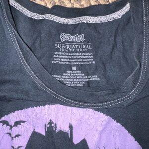 Scooby-Doo Supernatural Black and Purple T-Shirt